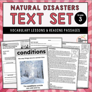 Natural Disasters: Text Set for 3rd Grade